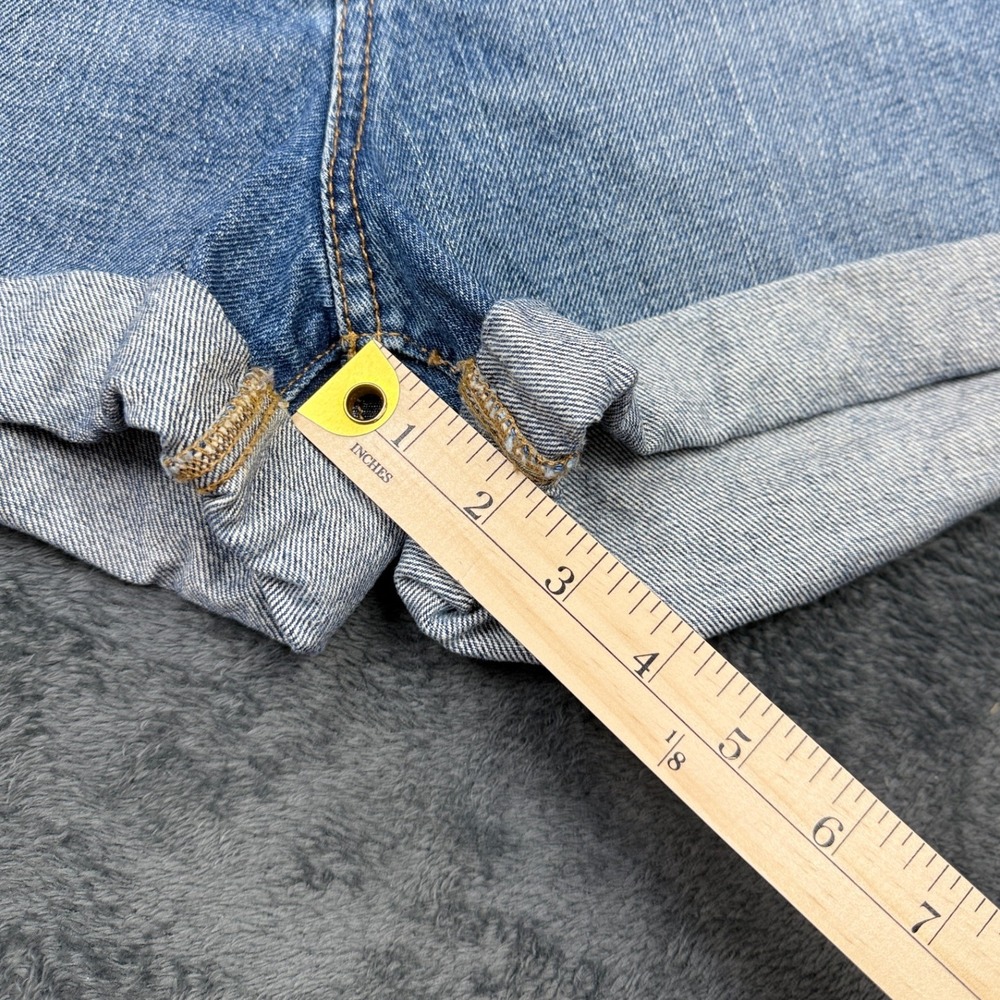 BDG Urban Outfitters  Size 26 Mom High Rise Denim Shorts Blue Wash Cuffed‎ - Picture 9 of 12